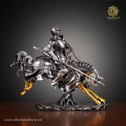 Tượng Kỵ Sĩ Hoàng Gia Décor - Kỵ Chiến Binh La Mã