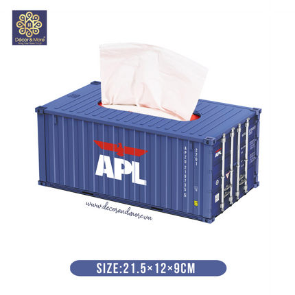 Hộp Khăn Giấy Container Style 21.5 cm