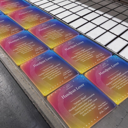Bảng Vinh Danh Pha Lê Acrylic Frosted Cao Cấp In UV