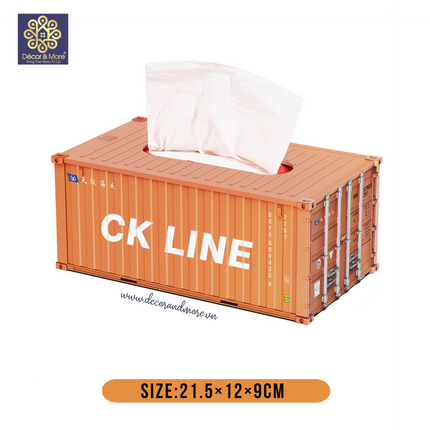 Hộp Khăn Giấy Container Style 21.5 cm