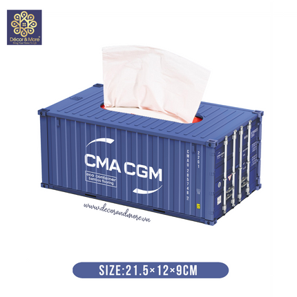 Hộp Khăn Giấy Container Style 21.5 cm