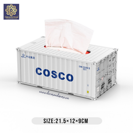 Hộp Khăn Giấy Container Style 21.5 cm
