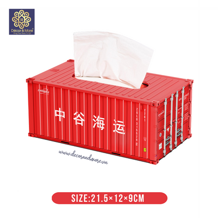Hộp Khăn Giấy Container Style 21.5 cm