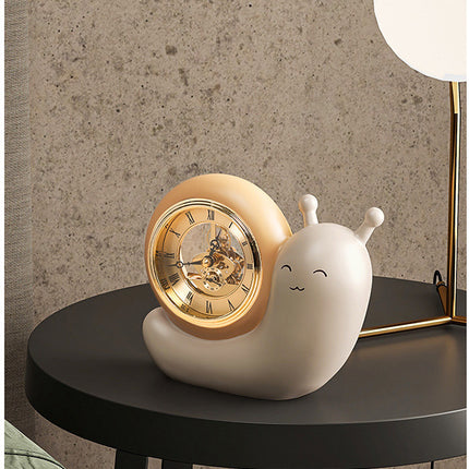 Đồng Hồ Ốc Sên Để Bàn Décor Luxury