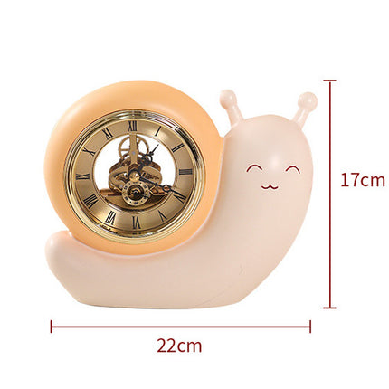 Đồng Hồ Ốc Sên Để Bàn Décor Luxury