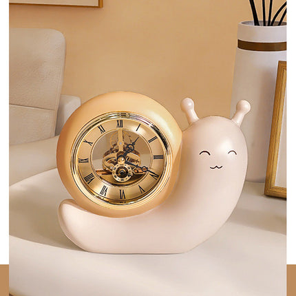 Đồng Hồ Ốc Sên Để Bàn Décor Luxury