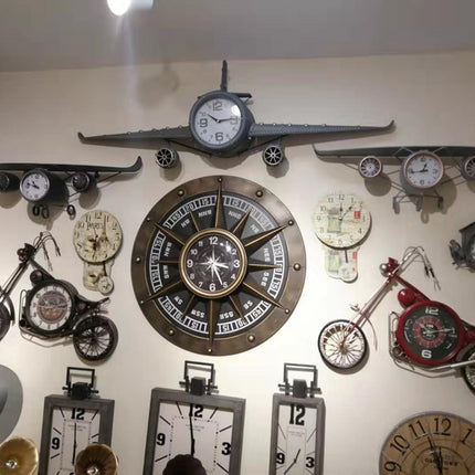 Đồng Hồ Treo Tường La Bàn Vintage
