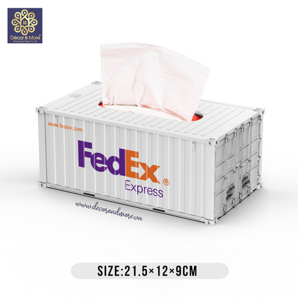 Hộp Khăn Giấy Container Style 21.5 cm