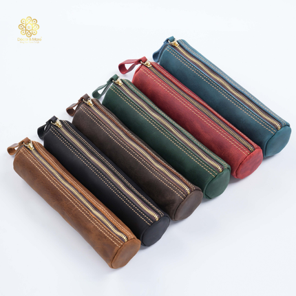 Hộp Bút Da Thủ Công Cao Cấp