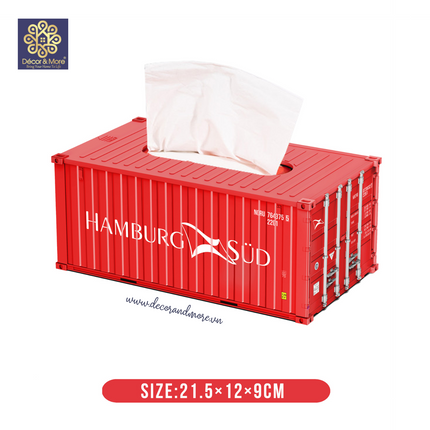 Hộp Khăn Giấy Container Style 21.5 cm