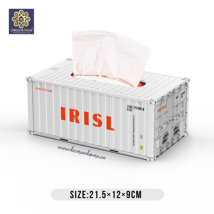 Hộp Khăn Giấy Container Style 21.5 cm