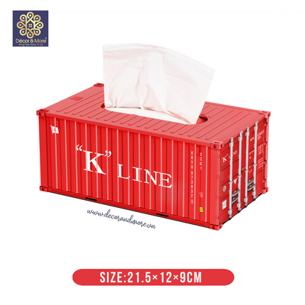 Hộp Khăn Giấy Container Style 21.5 cm