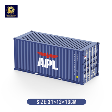 Mô Hình Container Đóng Mở Cửa 31cm