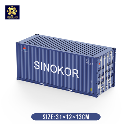Mô Hình Container Đóng Mở Cửa 31cm