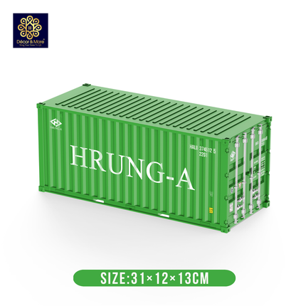 Mô Hình Container Đóng Mở Cửa 31cm