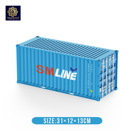Mô Hình Container Đóng Mở Cửa 31cm