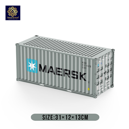 Mô Hình Container Đóng Mở Cửa 31cm