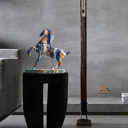 Tượng Ngựa Sắc Màu Décor