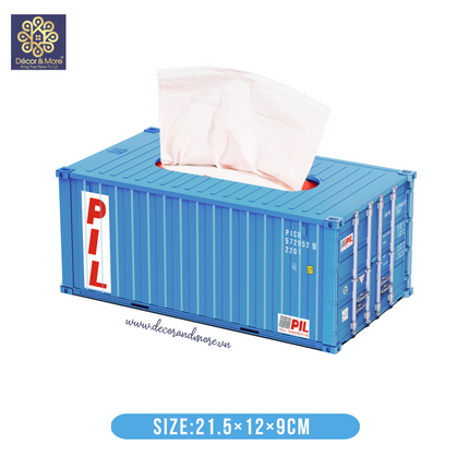 Hộp Khăn Giấy Container Style 21.5 cm