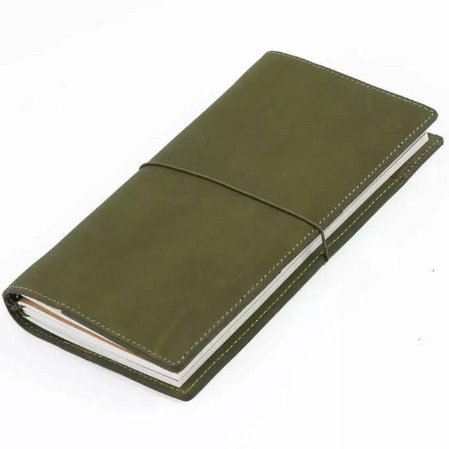 Sổ Da Bò Handmade Cao Cấp - Khoá Dây - SO025 - MyChapter Notebook