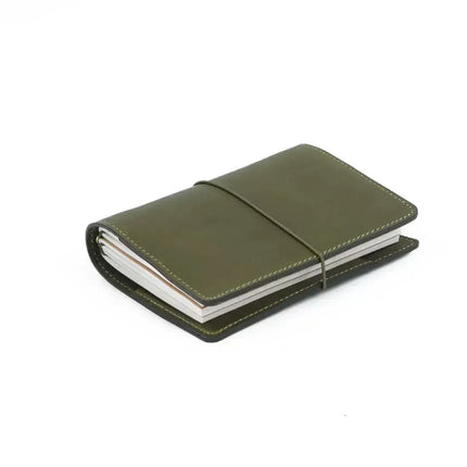Sổ Da Bò Handmade Cao Cấp - Khoá Dây - SO025 - MyChapter Notebook