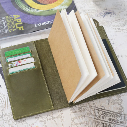 Sổ Da Bò Handmade Cao Cấp - Khoá Dây - SO025 - MyChapter Notebook