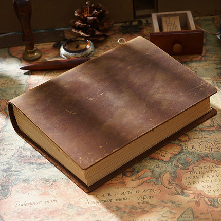 Sổ Da Bò Đứng Và Ngang - Trơn Và Hoa Văn - SO002 MyChapter Notebook