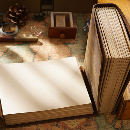 Sổ Da Bò Đứng Và Ngang - Trơn Và Hoa Văn - SO002 MyChapter Notebook