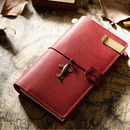 Sổ Tay Da Bò Thủ Công Cao Cấp Notebook Khoá Dây - SO016 MyChapter Notebook