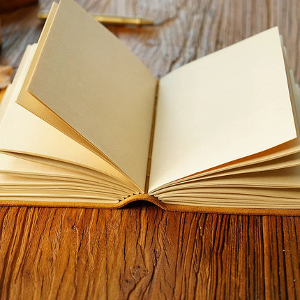 Sổ Da Bò Handmade Cao Cấp Khóa Cài - SO012 MyChapter Notebook
