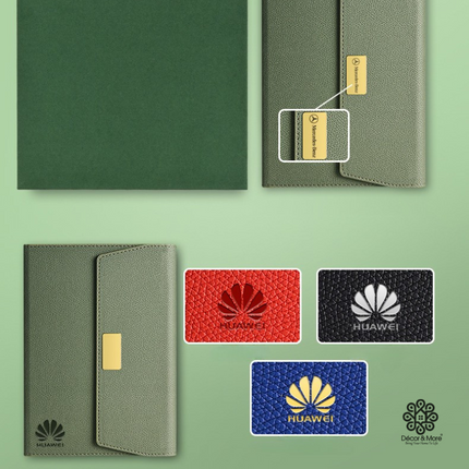 Hộp Quà Tặng Doanh Nghiệp Sổ Da Và Bút Viết - QTSO004