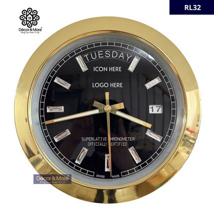Đồng Hồ Treo Tường - Luxury Wall Clock - RL32