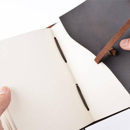 Sổ Da Bò Handmade Cao Cấp Dây Khóa - SO005 MyChapter Notebook