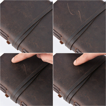 Sổ Da Bò Handmade Cao Cấp Dây Khóa - SO005 MyChapter Notebook