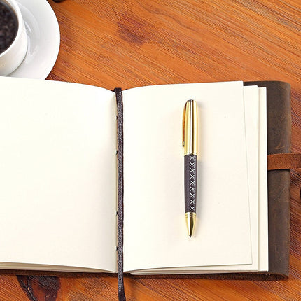 Sổ Da Bò Handmade Cao Cấp Dây Khóa - SO005 MyChapter Notebook