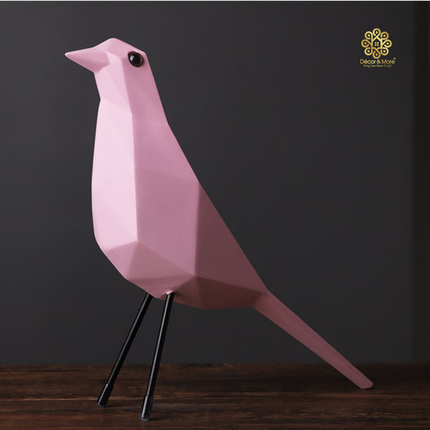 Tượng Chim Nhà Eames Lập Phương