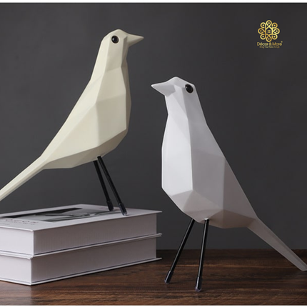 Tượng Chim Nhà Eames Lập Phương