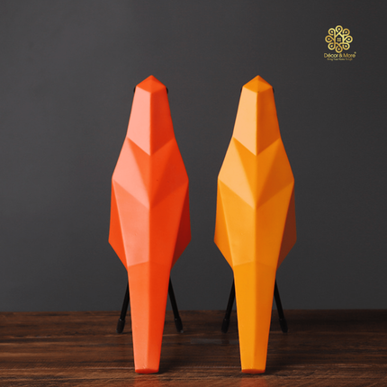 Tượng Chim Nhà Eames Lập Phương