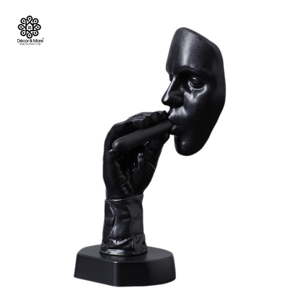 Tượng Người Hút Thuốc Decor