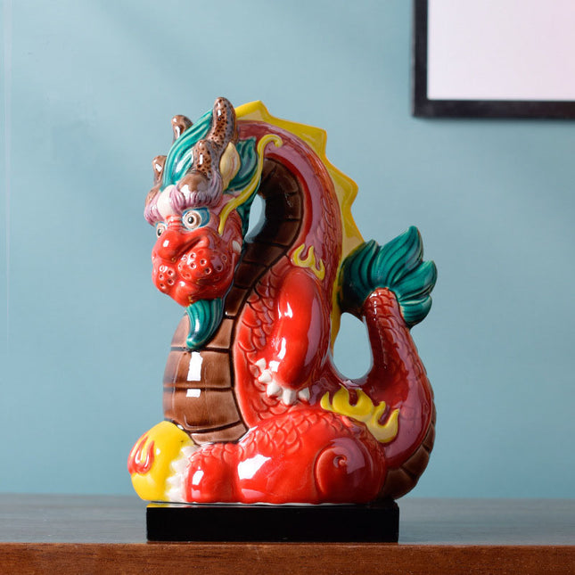 Tượng Rồng Gốm Thủ Công