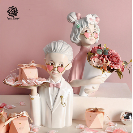 Tượng Wedding Cặp Đôi Hiện Đại Décor