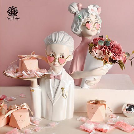 Tượng Wedding Cặp Đôi Hiện Đại Décor