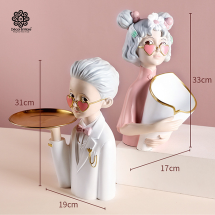 Tượng Wedding Cặp Đôi Hiện Đại Décor