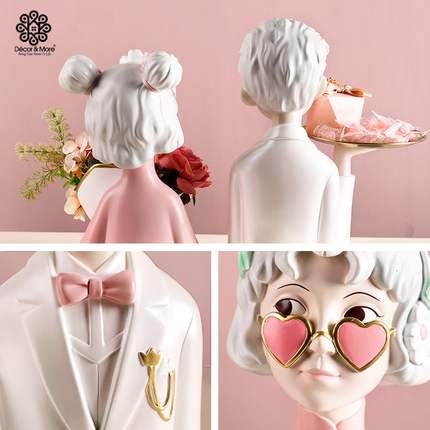 Tượng Wedding Cặp Đôi Hiện Đại Décor