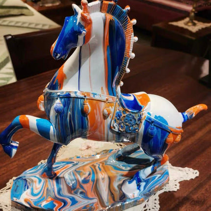 Tượng Ngựa Sắc Màu Décor