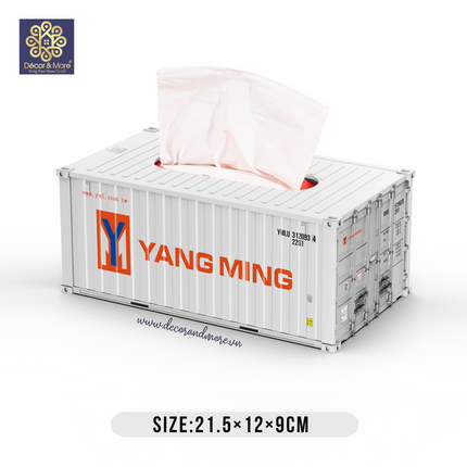 Hộp Khăn Giấy Container Style 21.5 cm