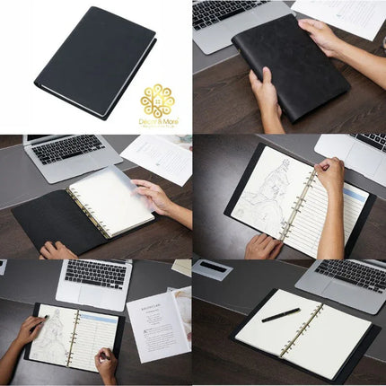 Sổ Da Bò Handmade Cao Cấp - Sổ Không Khoá Kích Thước B5 - SO026 - MyChapter Notebook